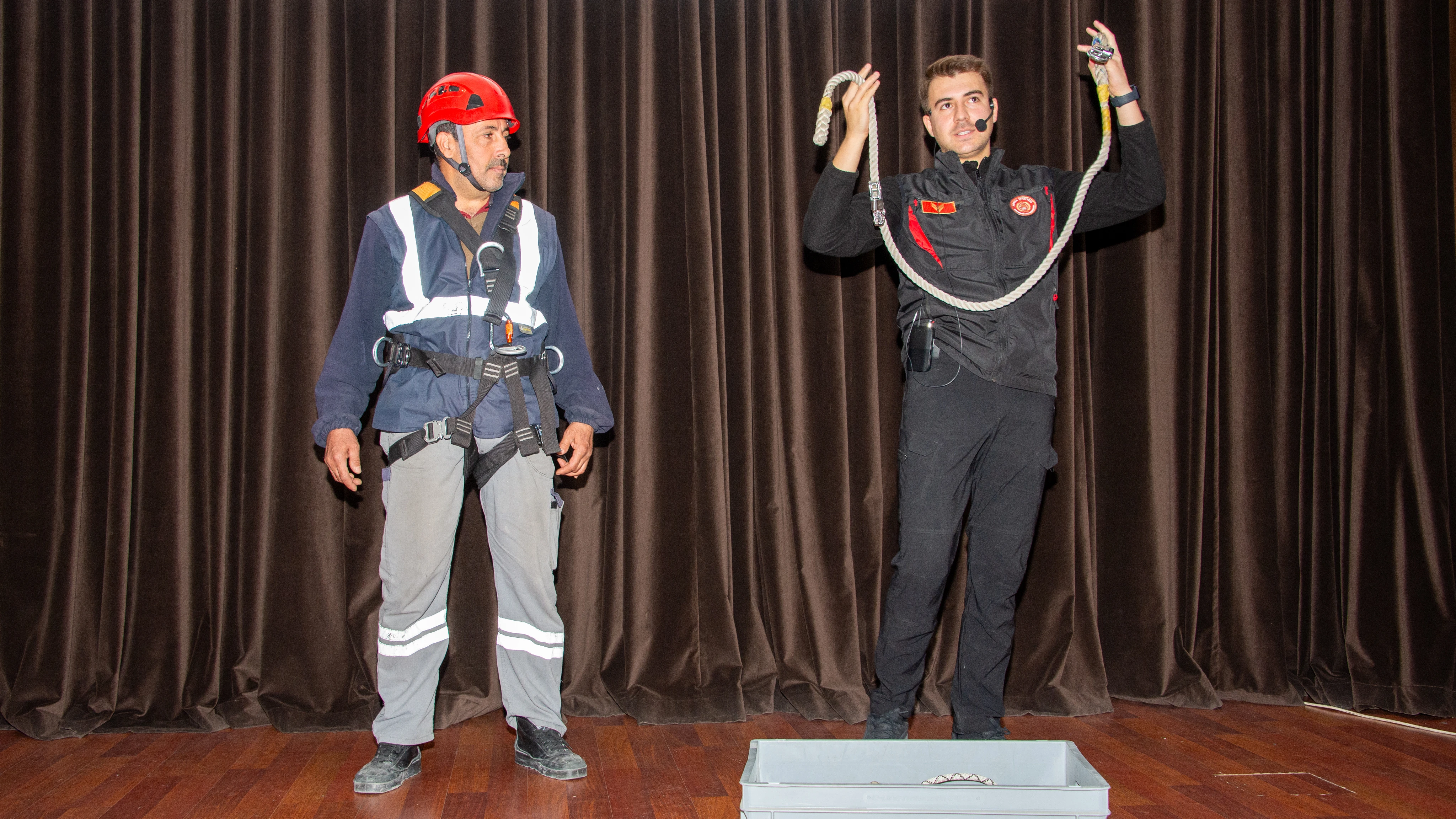 “Yüksekte Çalışma Eğitimi” verildi